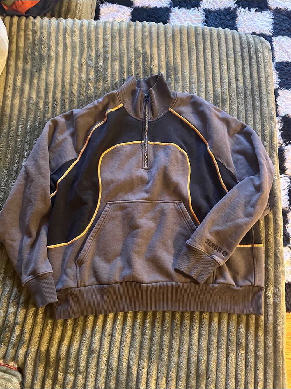 lululemon athletica Men's Heavyweight Terry Quarter Zip *SLNSH Collection XL
